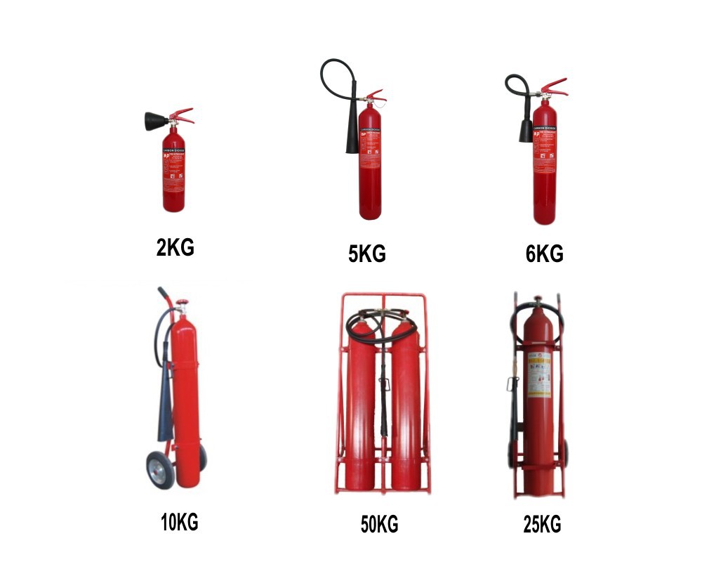 CO2 extinguisher specification